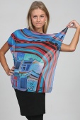 Silk Scarf Hundertwasser 9