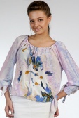 Silk Blouse Flower Glade