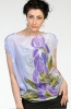 Silk Blouse Blue Lily