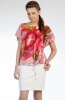 Silk Blouse Morning Rose