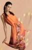 Silk Dress Orange Summer